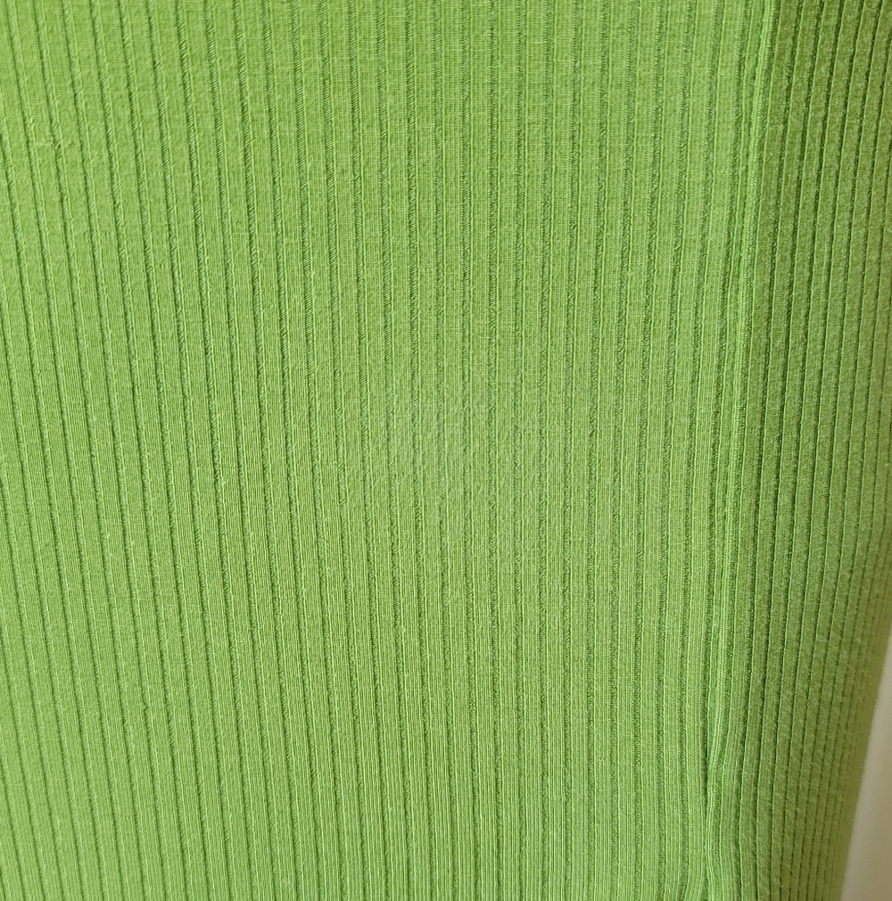 Reformation Cassi Ribbed Stretch Tencel Midi Dress Avocado M 🥑 - Picture 8 of 10